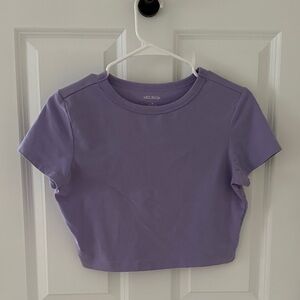 Target Lavender Women's Crop Top